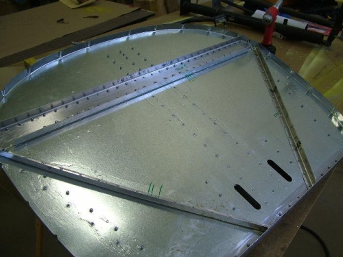 Completed firewall rear