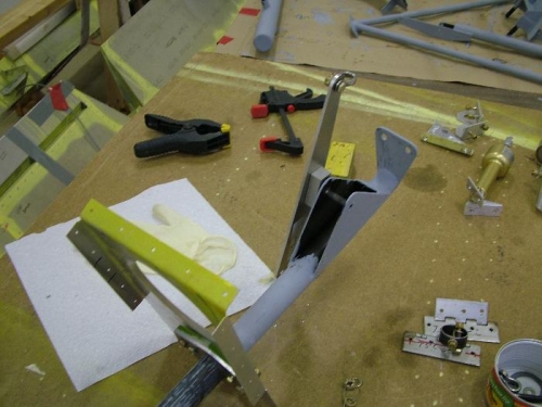 Fitting the controls.