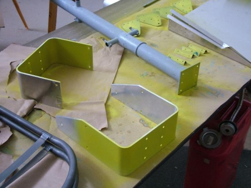 Nose wheel fork and doubler