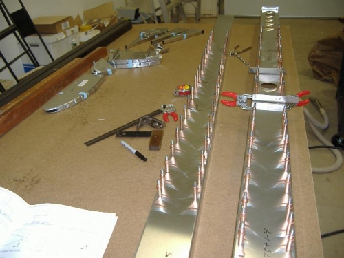 Front and rear stab spars.