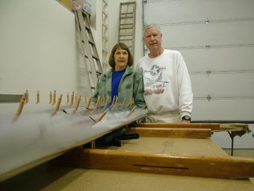 Russ and Carole and stabilizer
