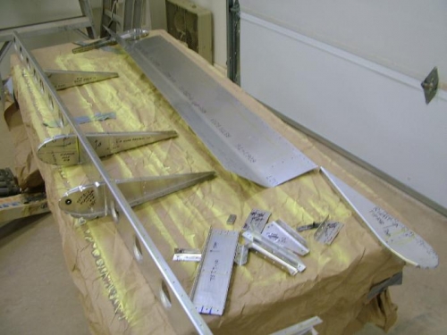 The deburred elevator parts