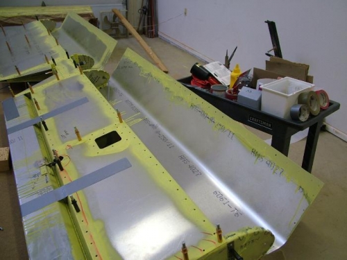 Reassembling the nose skin