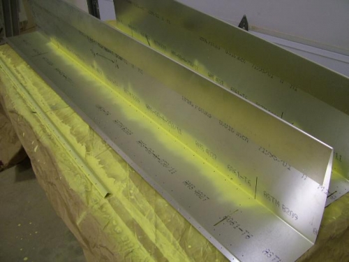 Putting Doubler on the skin