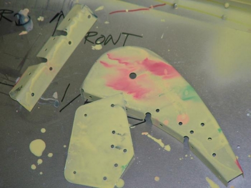 Ribs, slat supoort, bent 