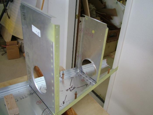 Detail of rear bulkheads