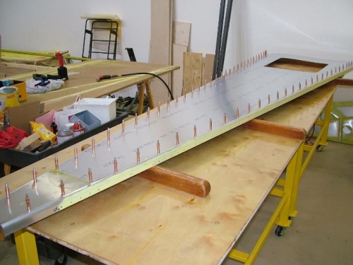 Bottom section with longerons