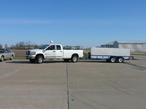 Ready for take-off, south departure