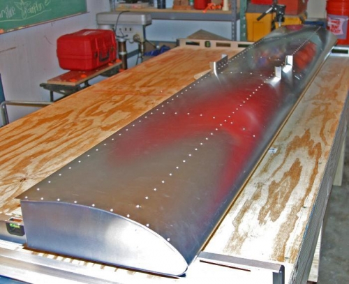 Horizontal stabilizer finished