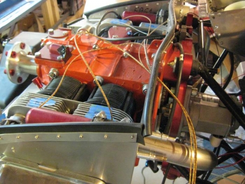 Starting to organize firewall forward wires.