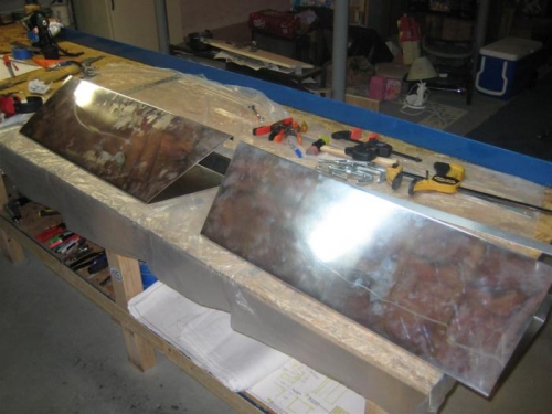 Elevator skins complete