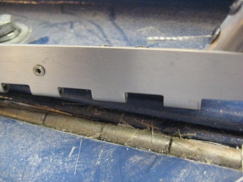 Aluminum rivets for temporary attachment