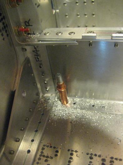 C06-02 assembly riveted to the sides, but NOT to the bottom/skin