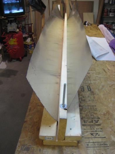 The skin with the brake all the way bottomed in the brake.