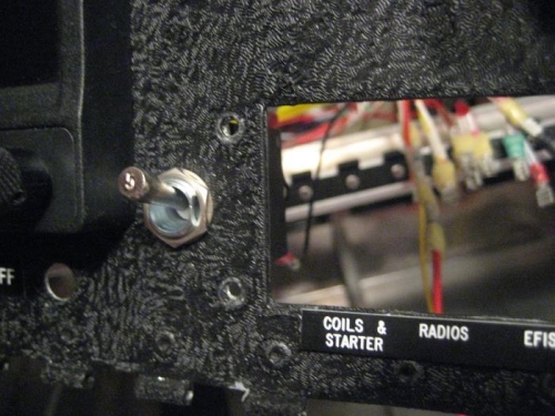 New switch/breaker installed. Note 