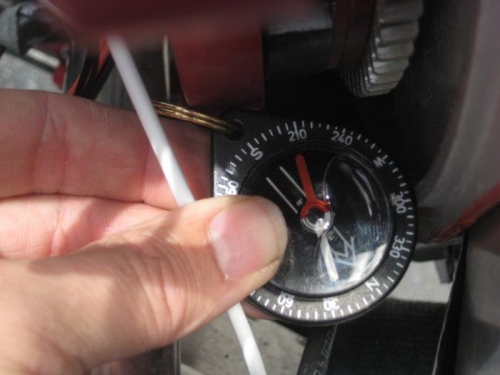 Magneto magnet is facing the correct direction.