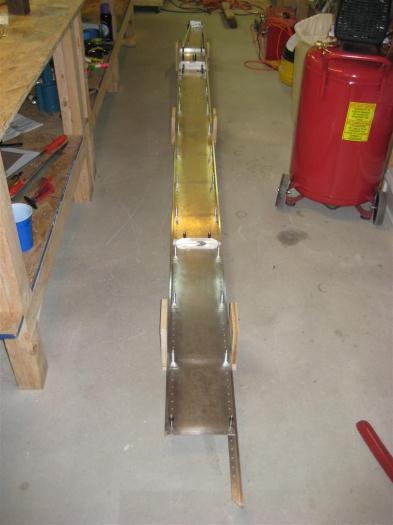 Spar (minus tip) ready for rivets