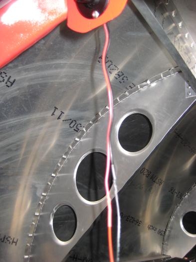 Soldered and heat shrunk connections