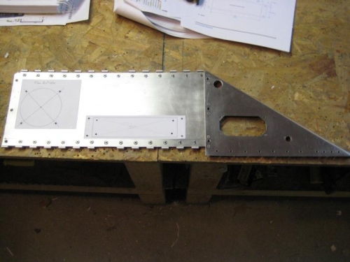 Center panel with templates, and right panel with tranponder cutout.