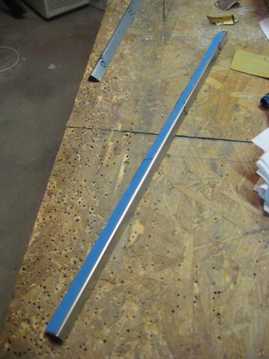 Angle with double stick tape