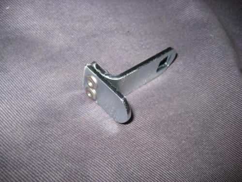 Latch arm with added horizontal.