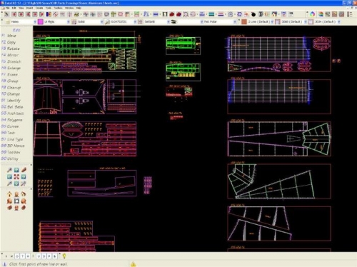 Here's a lot of my patterns in CAD