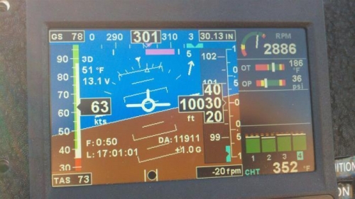 First time up to 10,000' (Aug 2014)