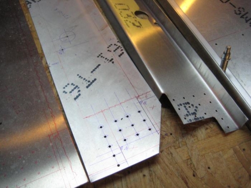 Original (too long) part on right. New on left.