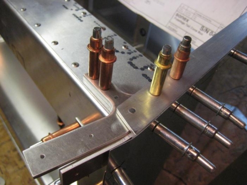 Must holes are up drilled to 1/8