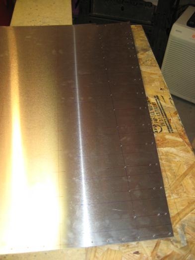 Laying out and drilling pilot holes.