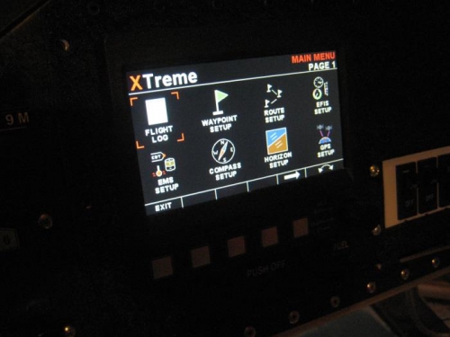 One of the setup screens.