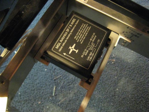 AHARS in place on brackets.