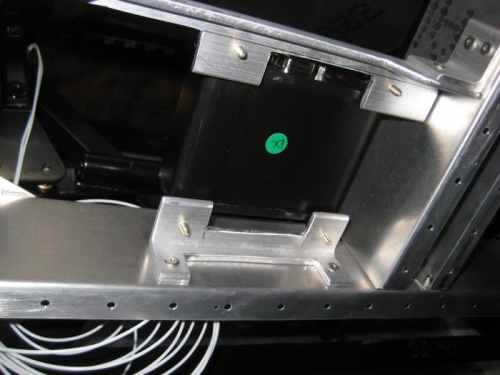 AHARS from below. Cuts in brackets are to save weight.