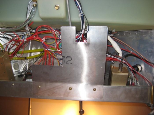 Guard in place with 3 screws.