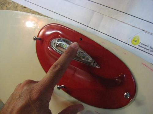 1 Power Burst light located