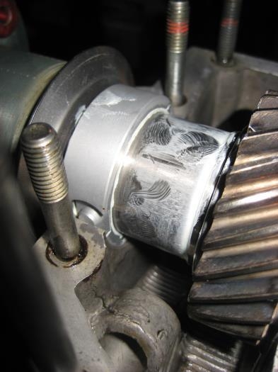 Forward bearing in place.