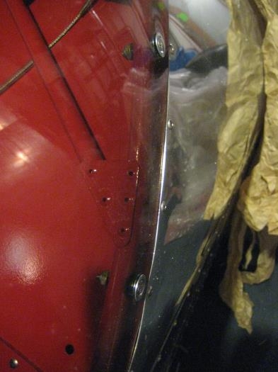 Canopy flush with the fuselage.