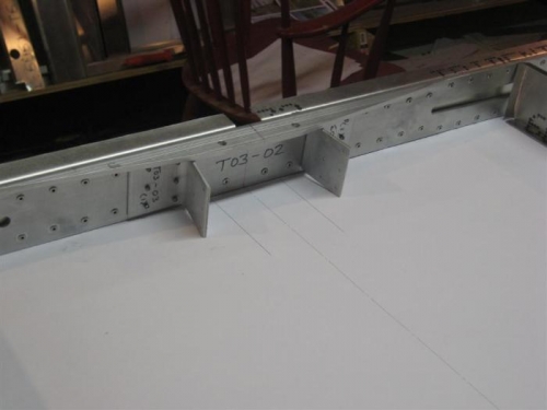 Main Spar T03-05 completed