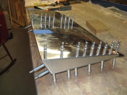 Outboard end of left elevator