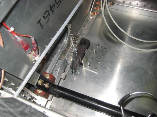 Install new master cylinder assembly with bolts and rivets.