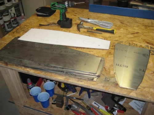 A stack of 20 main rib blanks.