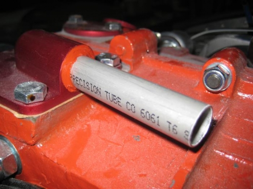 Crank case breather tube.