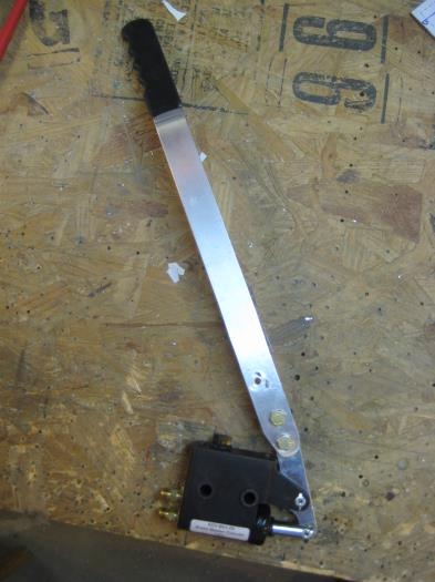 Handle test fit to master cylinder