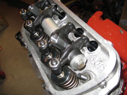 2nd rocker assembly in place.