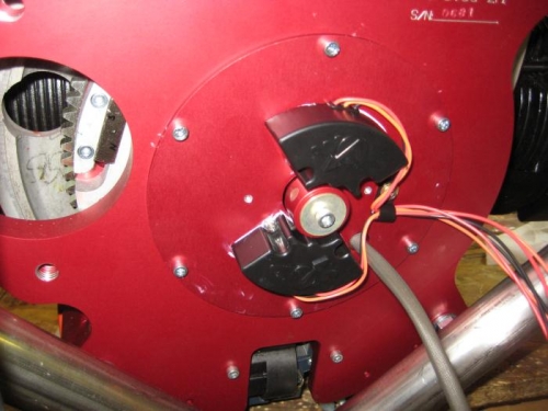 Alternator installed