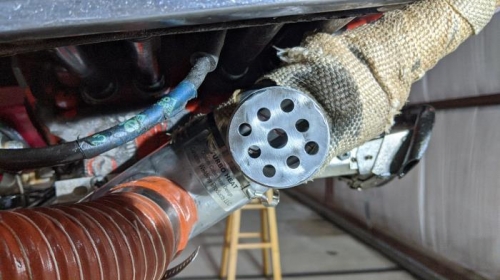 All holes in restrictor = open