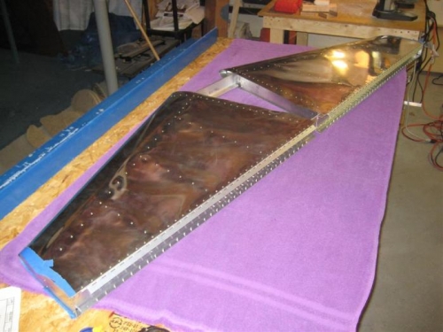 Horizontal stab done!