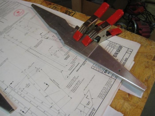 W03-03 counterbalance assembly in progress