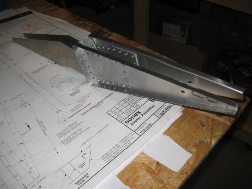 Finished W03-03 counterbalance assembly