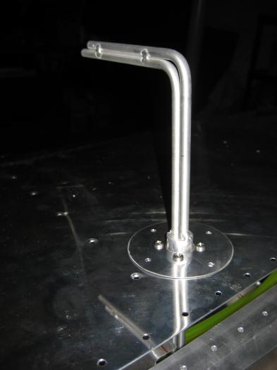 Pitot assembly ready for mounting.